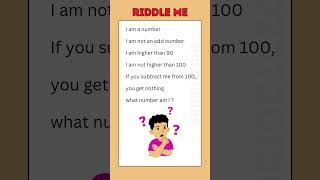 NUMBER RIDDLES WITH ANSWER #mathriddles #riddles