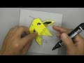 立体！サンダースの折り方【ポケモン折り紙】origami灯夏園 pokemon origami jolteon