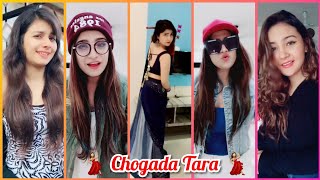 Chogada Tara Chabila Tara Loveratri New Song | Musically Indian Girl Garba Dance Tiktok Video Song