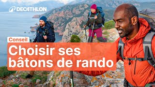 CONSEIL - Choisir ses bâtons de randonnée 🥾 | Decathlon