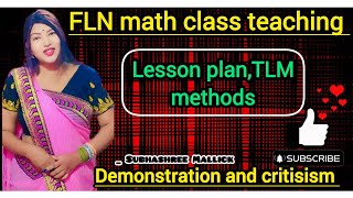 FLN math demonstration class/purana bachaka sankhya/ class 3 math FLN /how to take a class in method