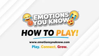 How To Play Emotions You Know™ 🎲 The Conversation Game Changing Families & Mental Wellness