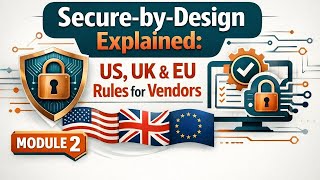 Secure-by-Design Explained: US, UK & EU Rules for Vendors | Module 2.5