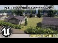 UE5.2 | PCG | Unreal Procedural Content Generation | Suburban City