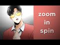 zoom in spin | videostar