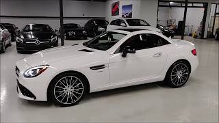 2017 Mercedes Benz SLC 43 AMG Twin Turbo! Heated Seats! AIRSCARF! Startup and Walk Around!