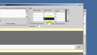 SpinnerChief Tutorial Similarity Function