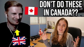 Reaction To British Manners That Are RUDE in Canada