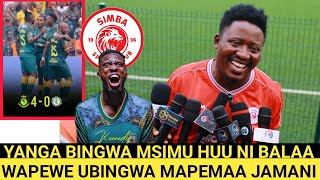 MCHOME MAPOVU APAGAWA A MOTO WA YANGA/ SIMBA TUTAFUNGWA GOLI NYINGI