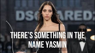 When has Yasmin Wijnaldum not slayed \u0026 this time for DSQUARED2 Fall-winter 2025 show 👀🔪❤️‍🔥