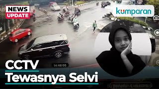 CCTV Tewasnya Mahasiswi Cianjur: Audi Berjarak 8 Mobil dari Konvoi Polisi