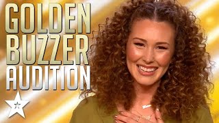 Greatest Showman Never Enough Singer Loran Allred Gets Golden Buzzer On Britains Got Talent 2022 