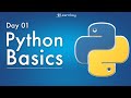 Python Basics | Learn python Programming from scratch | Python Course free tutorial for beginners