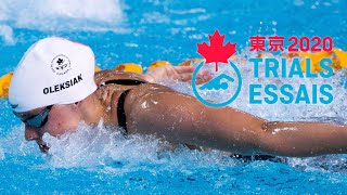 2020 Canadian Olympic Swimming Trials on CBC: DAY 4