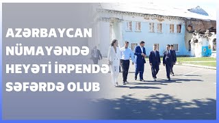 Azərbaycan nümayəndə heyəti İrpendə səfərdə olub