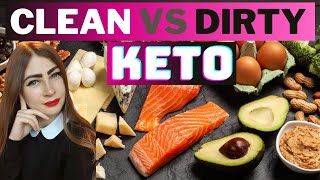 CLEAN Keto vs DIRTY Keto vs LAZY Keto [Explained by a Nutritionist] Which one should you choose??