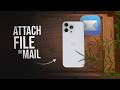 How to Attach a File to an Email in iPhone (tutorial)