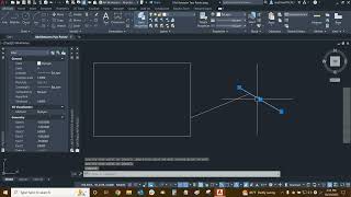 Mid Between Two Points with AutoCAD