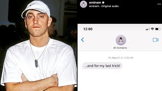 Breaking Down Eminems Cryptic Message.. Is This Really The End?