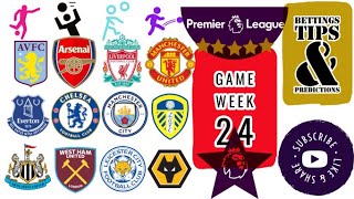 ENGLISH PREMIER LEAGUE PREDICTIONS Game Week 24 2022-23 Season| EPL Free Betting Tips
