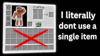 Can I Beat Minecraft With Literally Nothing?