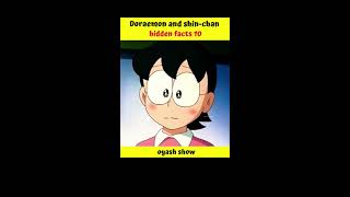 Doraemon and shin-chan hidden facts 10😱🤯#shorts #shortsviral #youtubeindia