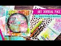 Requested Video using Stabilo Woodys & Neocolors in my Art Journal 👉 Mixed Media for Beginners