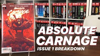 ABSOLUTE CARNAGE Issue 1 Breakdown