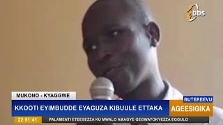 Kkoti eyimbudde eyaguza kibuule ettaka