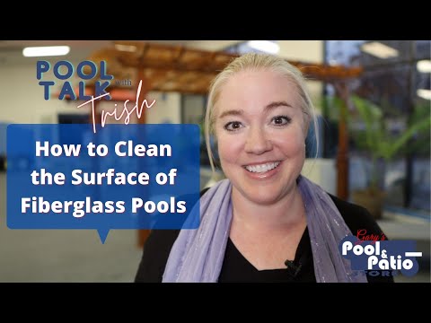 Can you pressure wash fiberglass pool?