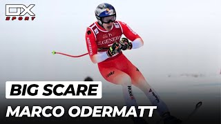 BIG SCARE for Marco Odermatt at Kitzbühel | Downhill | 2023 🇮🇹