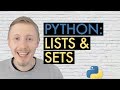 PYTHON LISTS AND SETS (Beginner's Guide to Python Lesson 7)