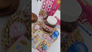 کمی از خریدهای من از بندرانزلی 🩷🩷  #shorts #barbie #shopping #pink #girl #nutella #delicious #trip