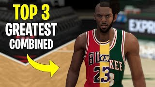 Combining The 3 Greatest Players Of All Time In NBA 2K20!