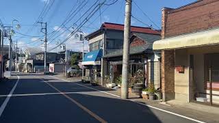 烏山線、大金駅周辺の風景