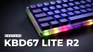 KBDfans KBD67 LITE R2 Unboxing \u0026 Build