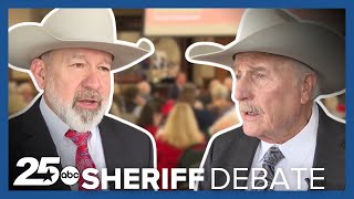 McLennan Co. sheriff candidates talk border and 2nd amendment in debate ahead of early voting