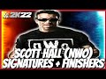 WWE 2K22 - Scott Hall (nWo) Signatures and Finishers