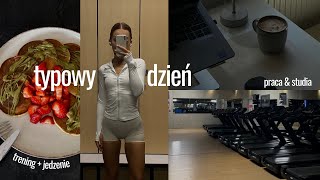 MÓJ TYPOWY DZIEŃ | praca, studia, trening, haul