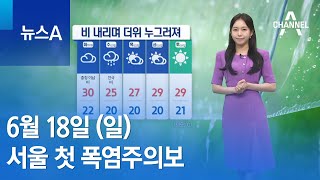 [날씨]서울 첫 폭염주의보…내일 서울 35도 | 뉴스A