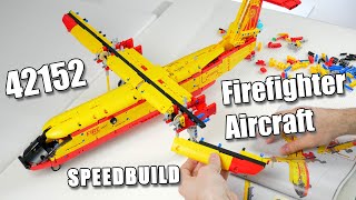 LEGO 42152 Speedbuild |  LEGO Technic Firefighter Aircraft | Speed build 42152 | LEGO Technic 2023