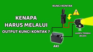 Alasan Lampu Tembak Terhubung 