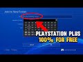 How To Get Playstation Plus 100% For Free In 2024