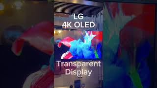 @LGUSA just announced the world’s first transparent 4K OLED display! #newegg #tv #ces #ces2025