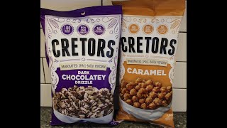 Cretors Popcorn: Dark Chocolatey Drizzle \u0026 Caramel Review