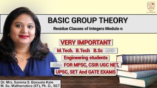 Residue Classes of Integers Modulo n - Chapter 0 - Lecture 11