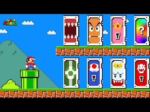 Super Mario Bros. but there are MORE Custom Doors!
