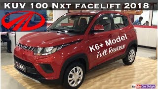 Mahindra Kuv 100 2018 K6 Plus Model Interior,Exterior,Features Review and Walkaround