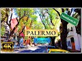 【4K】Walking Tour of Buenos Aires -  Honduras Street - Palermo - Argentina Vlog