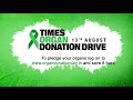 times organ donation drive 2018 abhishek bachchan